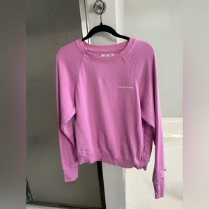 Pink spiritual gangster crewneck sweatshirt